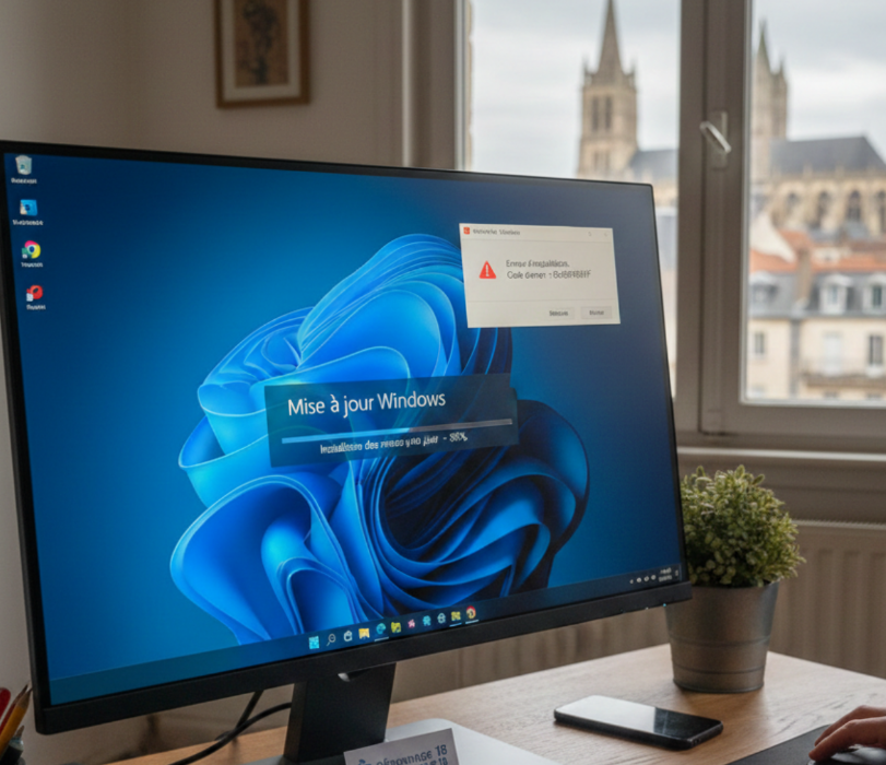 Mise à jour Windows de février à Bourges : ce qu'il faut savoir pour votre PC