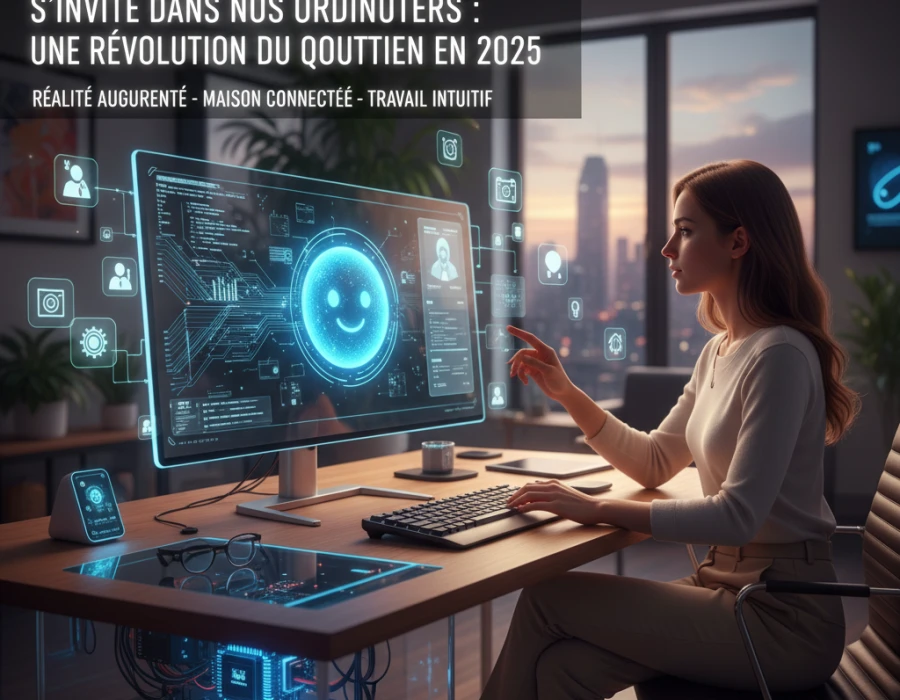 L’intelligence artificielle s’invite dans nos ordinateurs : une révolution du quotidien en 2025