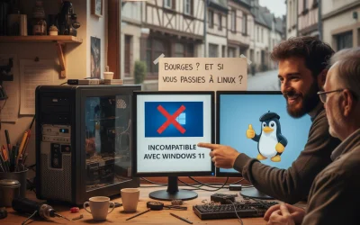 PC incompatible avec Windows 11 à Bourges ? Et si vous passiez à Linux ?