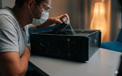 Votre PC chauffe ou souffle fort à Bourges ? Les dangers de la poussière et comment agir (18)